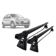 Rack De Teto Bagageiro Aço Ford Fiesta Hatch 2012 A 2014 Steel Racks