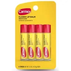 Carmex Lip Balm Pack 4 un FPS 15 Hidratante Labial Importado