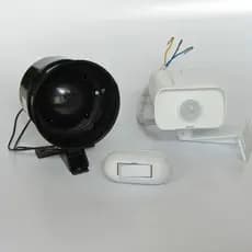Kit de Alarme Sensor de Movimento MA e Sirene Interruptor Bivolt Segurança