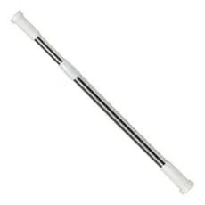 Varão Cabideiro de 70cm a 1,20m - de Aluminio - Não oxida