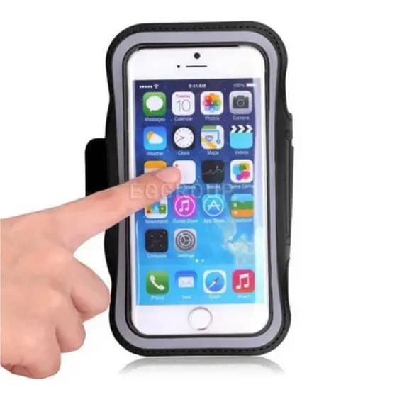 Suporte Porta Celular Braçadeira Capa de Braço Esportes Corrida Bicicleta Ar Livre