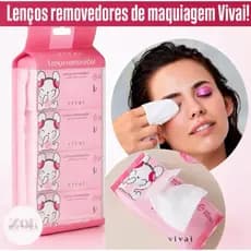 Lenço Removedor De Maquiagem Mini - Vivai 8/16/24 unidades