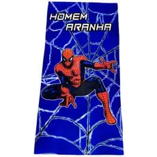 Toalha Infantil Banho Praia Algodão Grande Homem Aranha