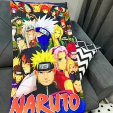 Toalha Infantil Banho Praia Algodão Grande Personagem Naruto