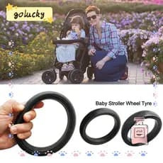 GOLUCKY Carrinho De Passeio De Bebê Pneu De Roda , Pneus De Borracha Para Carrinhos Yoyo Yoya YuYu
