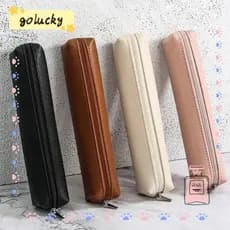 Bolsa Para Caneta GOLUCKY , De Armazenamento Simples De Grande Capacidade , Caixa De Papelaria À Prova De Sujeira E Água