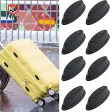 Almofadas Para Pés De Bagagem LILACUVOE , Suporte Inferior Preto De Plástico , Com Parafusos , Todas As Malas
