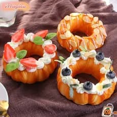 MAGICO Artificial Doughnut Craft Decoração De Casa Fotografia Adereços Donut Modelo De Comida