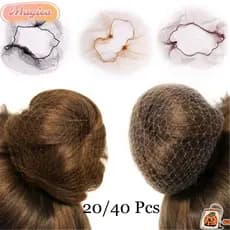 MAGICO 20/40 Pcs Peruca De Malha Fina Venda Quente Borda Elástica Acessórios Para Cabelo Capa De Pão