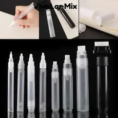 ORIGINALSTORE1 Refillable ink Stationery Plastic Barrels Tube Repeatable Use Graffiti Pens Paint Pen Accessories