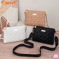 PETS1 Mini Bolsa Para Telefone , Carteira Multifuncional De Couro PU , Crossbody Casual Moderna