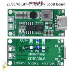 Módulo De Reforço Inteligente 7.4 V 11.1 14.8 Carregador De Íon-Lítio Multicel 2S 3S 4S