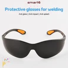Óculos De Soldador De Soldagem Inteligente , Proteção Preto Cinza Anti-Impacto , Luz