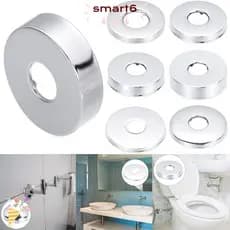 Tampa Decorativa De Torneira Inteligente , De Flange , Acessórios De Parede Cromada