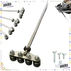 Régua Guia Para Carpintaria De Meias , Pinças De Posicionamento De Aço Inoxidável De Fácil Operação 50/60 Cm