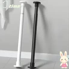 Haste De Cortina De Mola TIME , Porta Telescópica De Metal Sem Perfuração , Rack De Secagem De Roupas Multifuncional