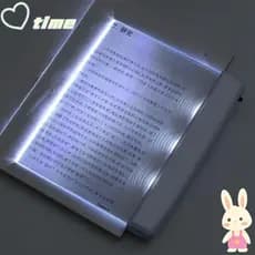 Luz De Leitura TIME , Lâmpada LED De Proteção Ocular De Alto Brilho , Noturna Multiuso De Painel Plano