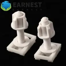 EARNEST Assentos Sanitários Adequados Para Dobradiças De Tampa De Vaso Sanitário , Arruelas De Borracha , Peças De Repos