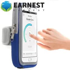 EARNEST Faixa De Braço Acessórios Para Smartphone , Bolsa Pulso Ao Ar Livre , Corrida Noturna À Prova D'água , Suporte C