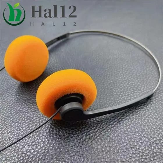 Fone De Ouvido HALB Retro Feelings , Vintage Over Ear Underwire , Portátil 3.5mm 80s 90s Walkman Com Fio