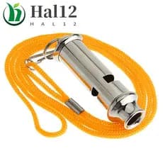 Apito De Sobrevivência HALB Metal Com Lanyard Para Aviso De Trânsito Policial