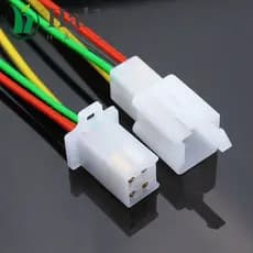 HALB Kits De Plugue Terminal De Fio Elétrico Automotivo , Motocicleta , Ebike , Encaixe De Linha , Macho , Fêmea , Cabo