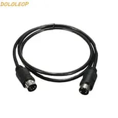 LEOPOLDO MIDI DIN Sintetizador De Cabo Plug Para Adaptador M/De 5 Pinos 5PIN Macho De Extensão De Áudio
