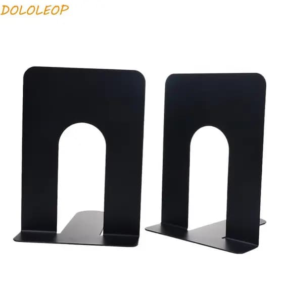Suportes Para Livros De Mesa DOLOLEOP , Suporte Ferro Em Forma De L , Simples , Durável , Estudante