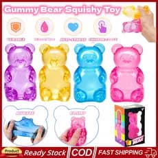 NeeDoh Goma Urso Brinquedos Moles Espremer Pitada Maltose Alívio Do Estresse Brinquedo Lento Subindo Mole Sensorial Para