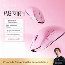 ATK GEAR Dragonfly A9Mini Master Mouse Ergonômico Sem Fio Para Jogos De Modo Duplo
