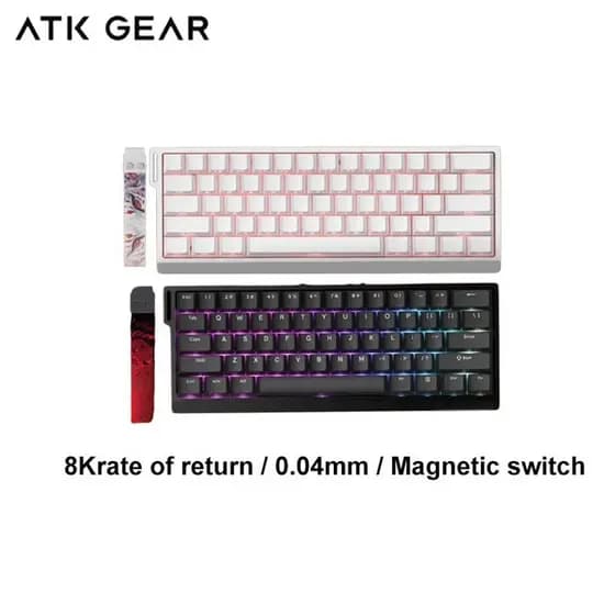 FGG MAD 60 HE Interruptor Magnético hot swappable Com Fio 61 Teclas Teclado Mecânico
