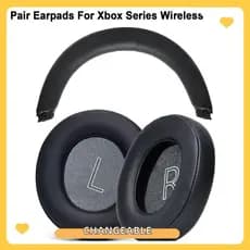 Mutável 1 Par Almofadas De Ouvido Acessórios Gaming Headset Earmuff Espuma Esponja Para Xbox Série X/S Um Fone Sem Fio