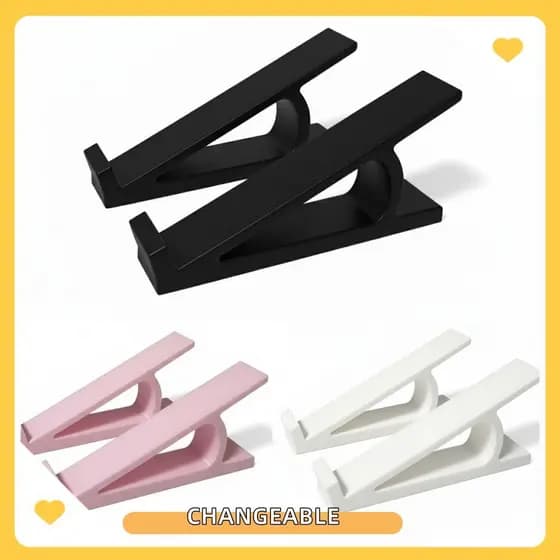 Suporte Elevado Para Teclado Mutável , 1 Par , Acessórios , Riser De Computador De Plástico , Portátil