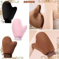 OEMOOEN Aplicador de Loção Luva Autobronzeadora Reutilizável Dupla Face Lavável Rosto Corporal