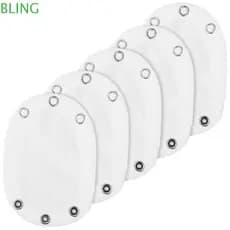 BLING 5 Peças Extensor De Body Para Bebê , Almofadas Alongadas Brancas De Algodão , Alça De Extensão Macia Super Utilitá