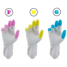 Luva Limpeza Antialérgica Látex Resistente Toque Suave - Super Safety