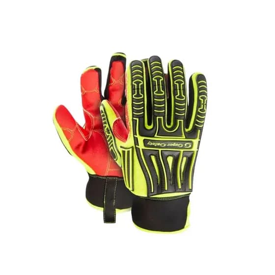 Luva Anti Corte e Anti Impacto Alta Temperatura Aramida Turtle Super Safety