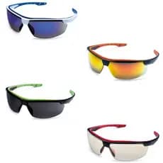 Óculos Esportivo Neon Com Proteção UV AntiRisco e Antiembaçante - Steelflex