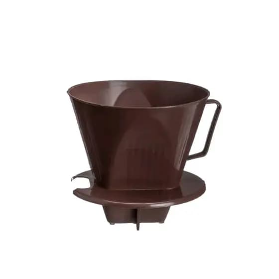 KIT 3 UNIDADE Porta Filtro para Café 103 Plástico Marrom BJ