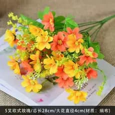 flores Artificial Buque Com 24 Florzinhas P/ Decoração Casamento FR-566