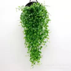 Planta Pendurada Verde Artificial Planta Bambu Parede Varanda P/ Decoração Casamento, Arranjos e Decorar Festas FL6700