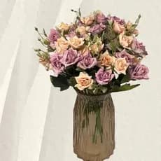 10 Cabeças Peônia Rosa Flores Artificiais Decoração Arranjo de planta decorativa Flores e Plantas Artificiais FR-615
