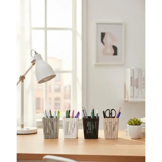 Pequeno Cestinho de Plastico Multiuso Porta treco Organizador de Mesa Cestinho Organizador de Mesa12x9cm - 9536