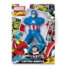 Boneco Capitao America Comics Avengers Vingadores Marvel