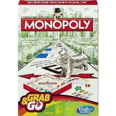 Jogo De Mesa Monopoly Grab & Go - Hasbro B1002