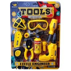 Kit Ferramentas Infantil Pequeno Engenheiro Criativo Tools