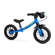 Bicicleta Infantil Aro 12 Balance Equilíbrio Sem Pedal Azul - Nathor