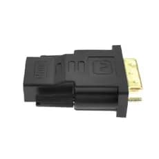 Adaptador Conversor DVI X Hdmi 24+1 Fêmea Tv Som
