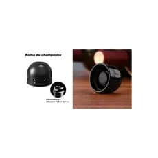 Tampa Rosca Rolha De Silicone Para Garrafa De Champanhe