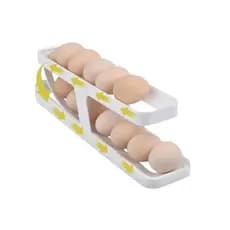 Organizador De Ovos Suporte Rolante Para Geladeira
